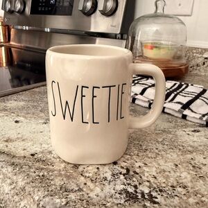 Rae Dunn Cream 'Sweetie' Mug